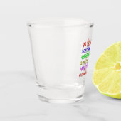 Verre A Shot 90e anniversaire Jalons (Gauche)