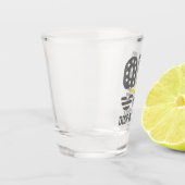 Verre A Shot 911 Dispatcher USA Drapeau mince ligne jaune Urgen (Gauche)