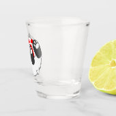 Verre A Shot A Cute Baby Panda Playing with a Ball (Droite)