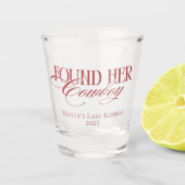 Verre A Shot A Trouvé Son Cowboy Bachelorette Occidental (Devant)