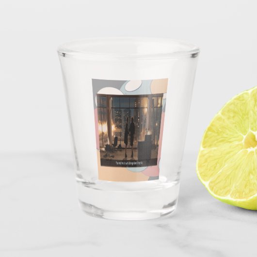 Verre A Shot A Very Strange Time Shot Glass (Devant)