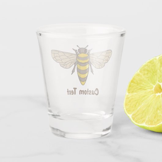 Verre A Shot abeille (Dos)