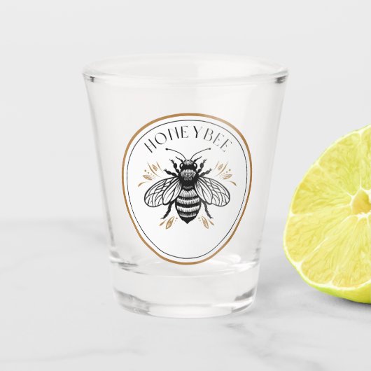 Verre A Shot Abeille à miel (Devant)