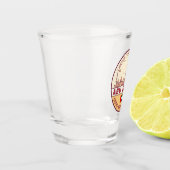 Verre A Shot Abou Dhabi Émirats arabes unis Emblem Skyline (Gauche)