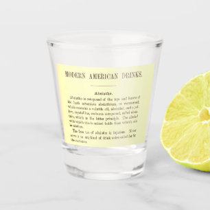 Verre A Shot Absinthe boisson description alcool ancien