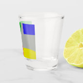 Verre A Shot Abstrait (Droite)