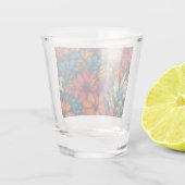 Verre A Shot Abstrait floral #60 (Dos)