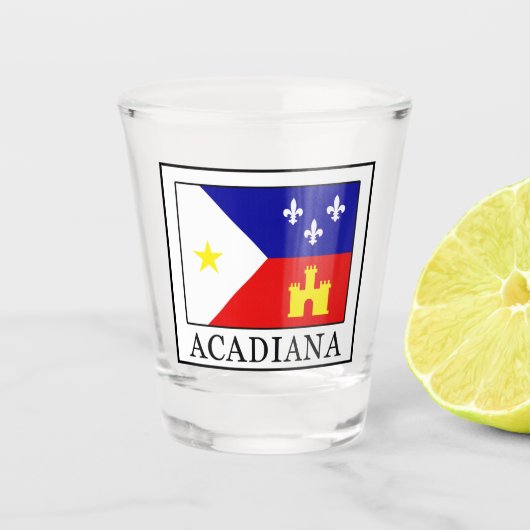 Verre A Shot Acadiana (Devant)