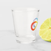 Verre A Shot Acceptation de la Sensibilisation sur l'autisme de (Gauche)