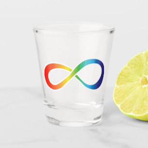 Verre A Shot Acceptation de la Sensibilisation sur l'autisme de