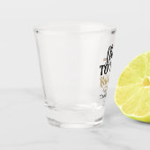 Verre A Shot acclamations Jour de l'année mot art ajouter nom f (Gauche)