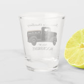 Verre A Shot Accueil Bar Fun Moonshine Shot Glass (Dos)