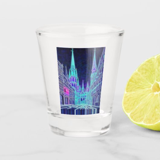 Verre A Shot Acropole cintrante (Devant)