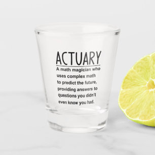 Verre A Shot Actuaire