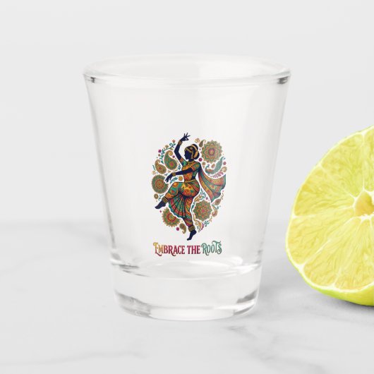 Verre A Shot Adopter la danse Roots (Devant)