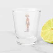 Verre A Shot Adorable Kid Zombie - Jolie Halloween (Dos)