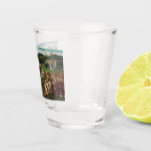 Verre A Shot Adoration de l'agneau par Jan van Eyck (Droite)