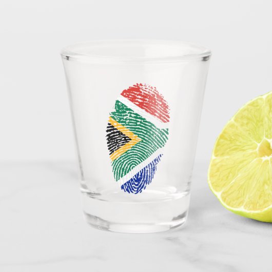 Verre A Shot Afrique du Sud (Devant)
