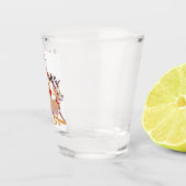 Verre A Shot Afro père Noël et ses amis (Droite)