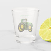 Verre A Shot Agriculteurs John Deere Tracteur (Dos)