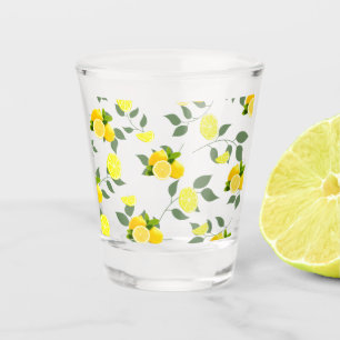 Verre A Shot Agrumes TROPICALES FRUITS D'ÉTÉ Citron orange tran