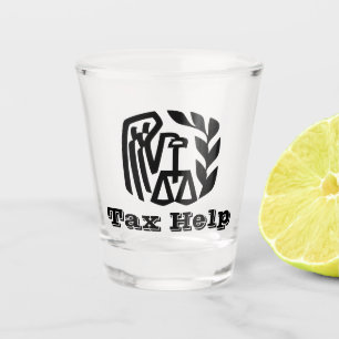 Verre A Shot Aide d'impôts d'IRS