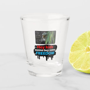 Verre A Shot Aigle de la liberté