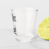 Verre A Shot Ajouter du texte et plus ! Customisez votre propre (Droite)