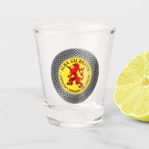 Verre A Shot Alba Gu Brath Lion Rampant noeud