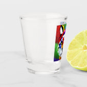 Verre A Shot Alexander's Cat shot glass (Gauche)