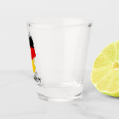 Verre A Shot Allemagne - Carte du drapeau allemand (Droite)