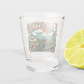 Verre A Shot Alligator de Floride rétro (Dos)