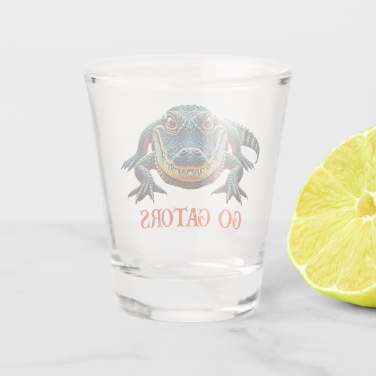 Verre A Shot Alligator - Go Gators (Dos)