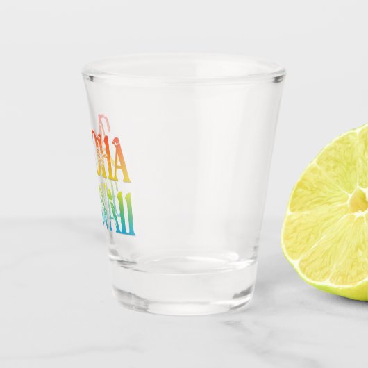 Verre A Shot Aloha Hawaii (Droite)
