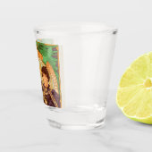 Verre A Shot Alphonse Mucha Prince et Dragon (Droite)