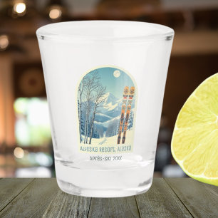 Verre A Shot Alyeska Resort Alaska après ski