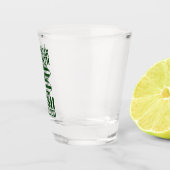 Verre A Shot American By Birth Irish By Blood Irish Drapeau amé (Droite)