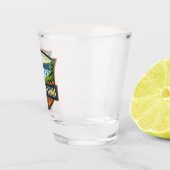 Verre A Shot American Samoa National Park Illustration Retro (Droite)