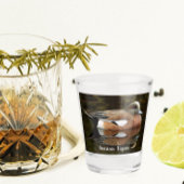 Verre A Shot American Wigeon Duck on Pond