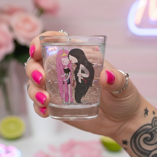 Verre A Shot Amis