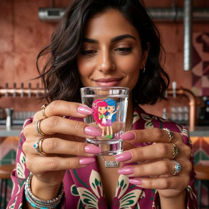 Verre A Shot Amis