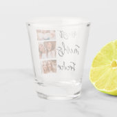 Verre A Shot Amis Cadeau BFF Friendship Photo Collage (Dos)