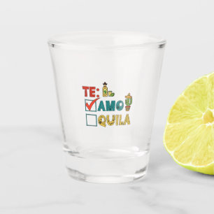 Verre A Shot Amo Tequila Cinco De Mayo Drôle