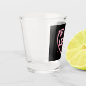 Verre A Shot Amour de chat étincelant (Gauche)