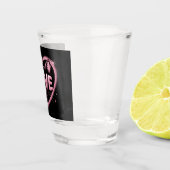 Verre A Shot Amour de chat étincelant (Droite)