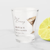 Verre A Shot Amour en cours de préparation Fête de fiançailles  (Devant)