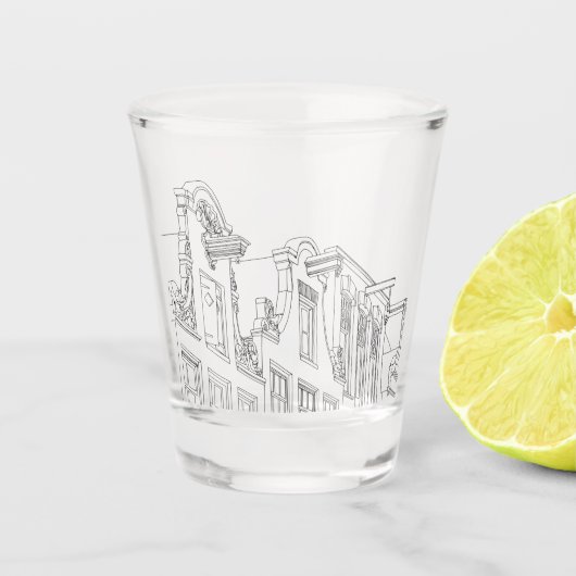 Verre A Shot Amsterdam Gabbles Latte Mug (Devant)