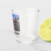 Verre A Shot Amsterdam Pays-Bas Canal Maisons Voyage (Droite)