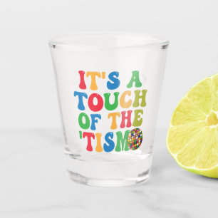 Verre A Shot Amusant Autisme C'est une touche du 'Tism Super ca