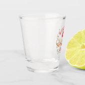 Verre A Shot Amusant design du sud baise mon Sud (Gauche)